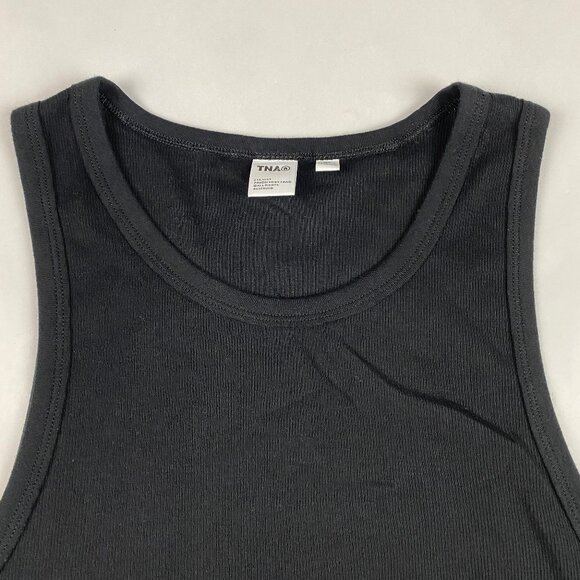 NWT TNA Cropped Tank Women's Size XL Black - Picture 5 of 14
